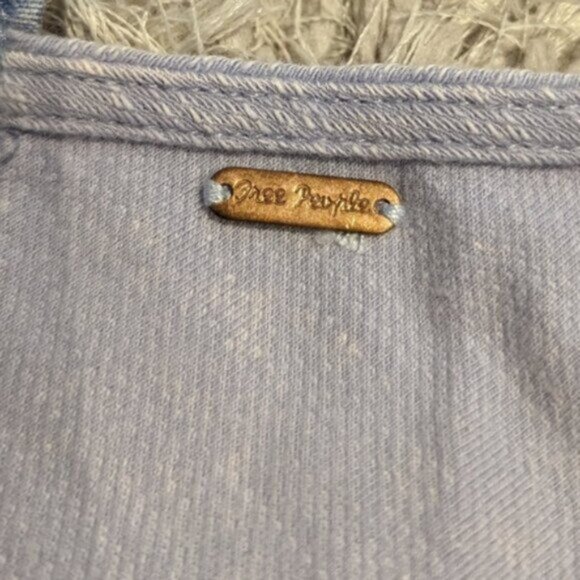 Free People acid wash bodycon bandage mini dress - Picture 4 of 5